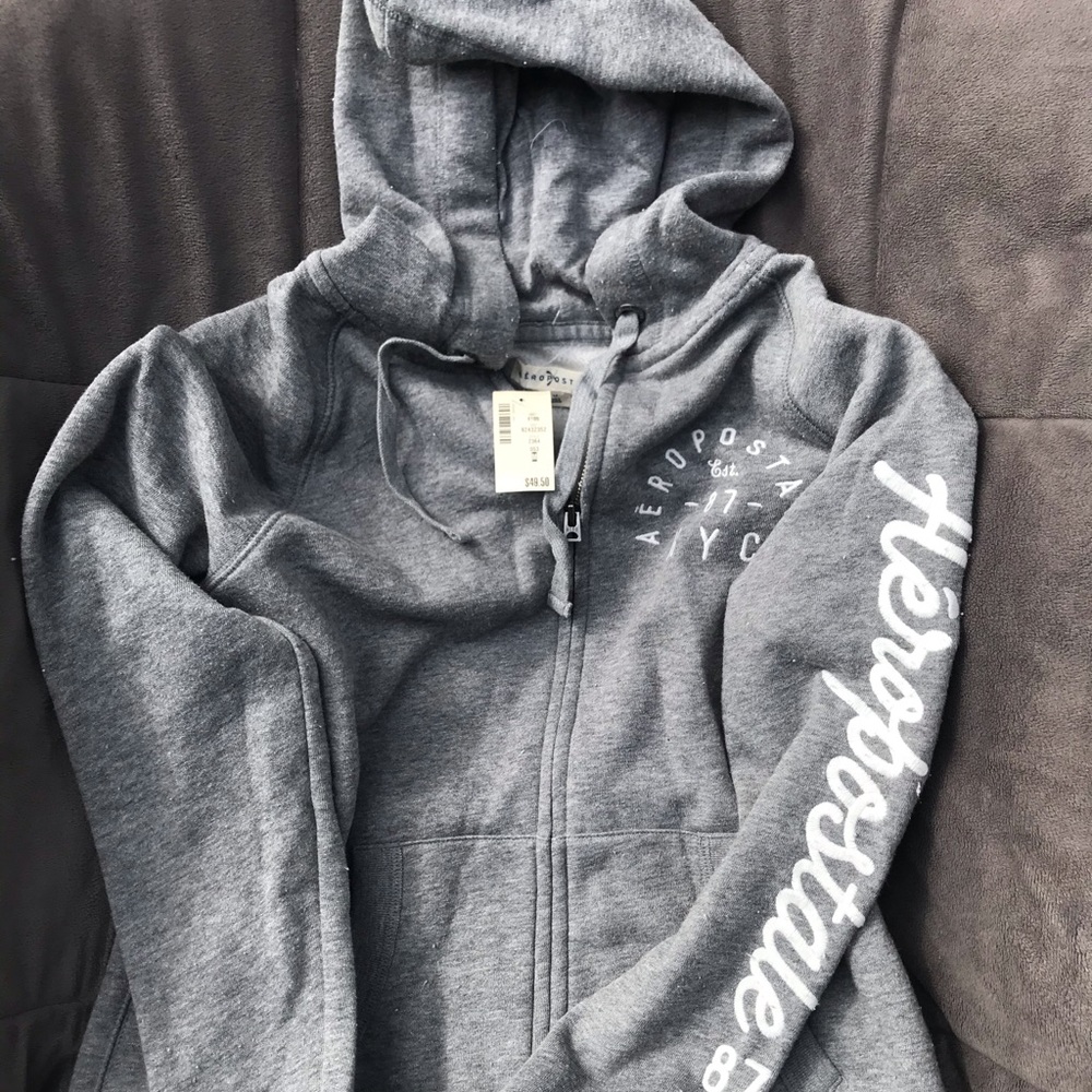 New Aeropostale Gray Hoodie